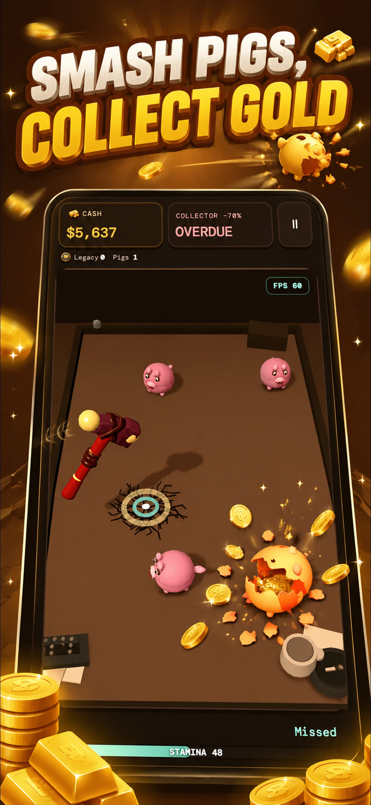 Pocket Debt: Smash & Pay screenshot