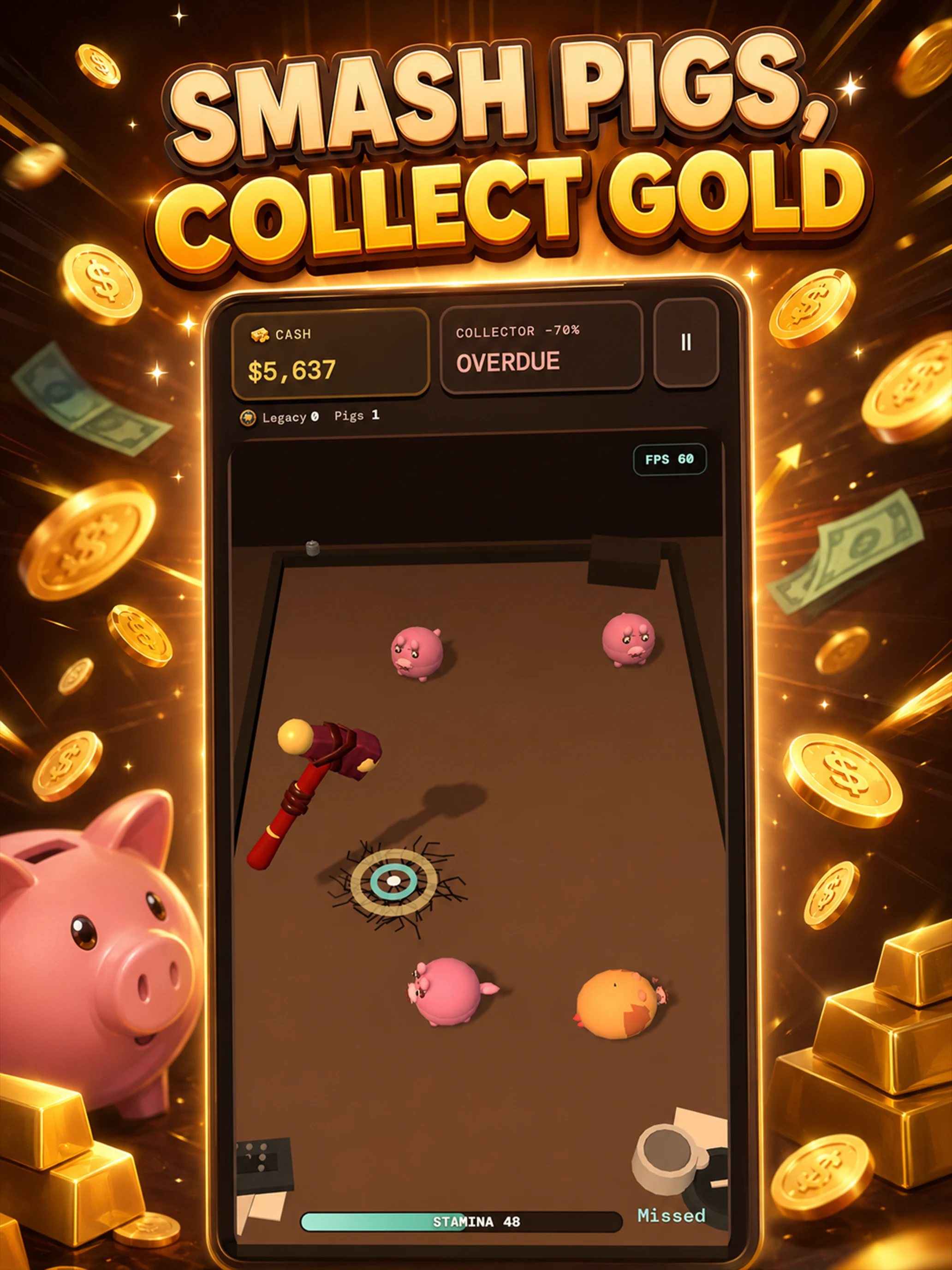 Pocket Debt: Smash & Pay screenshot