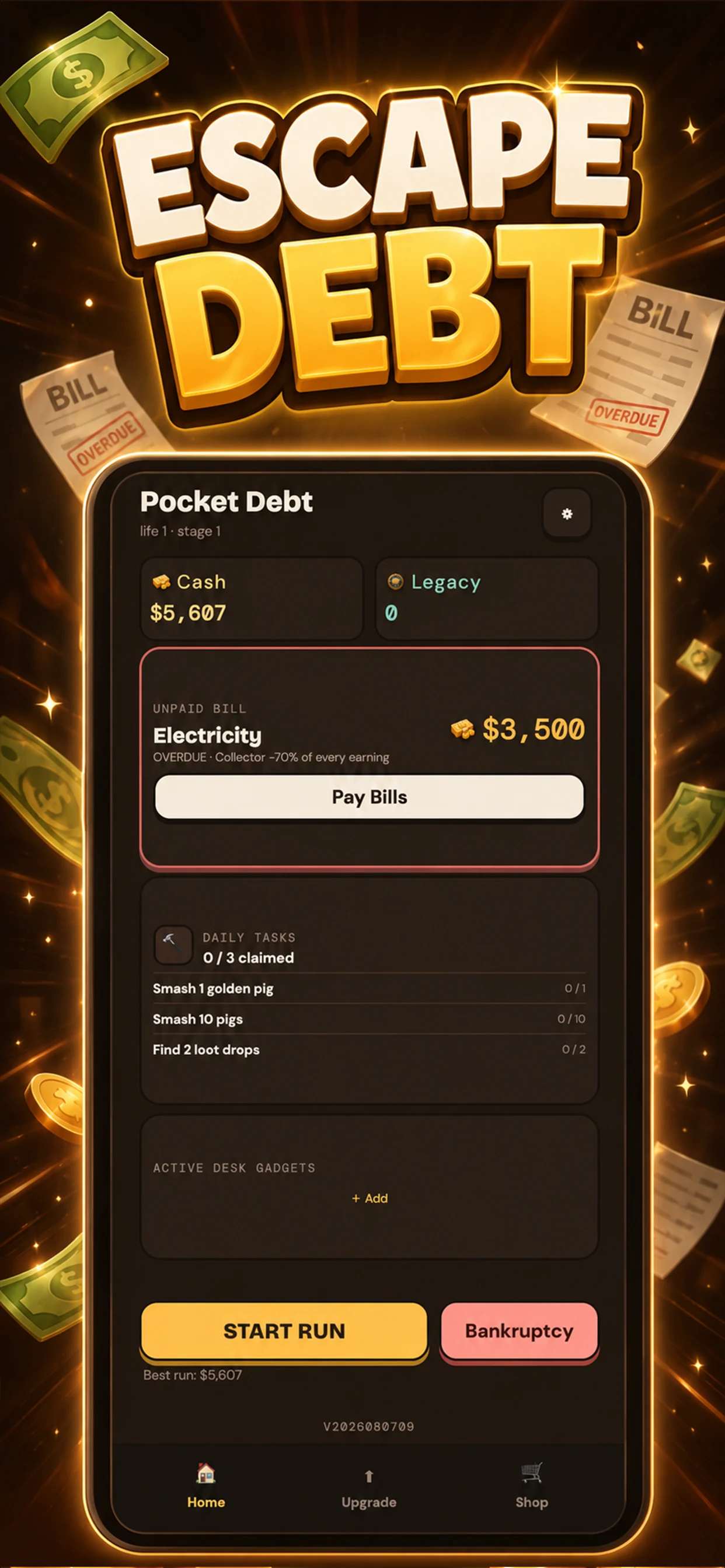 Pocket Debt: Smash & Pay screenshot
